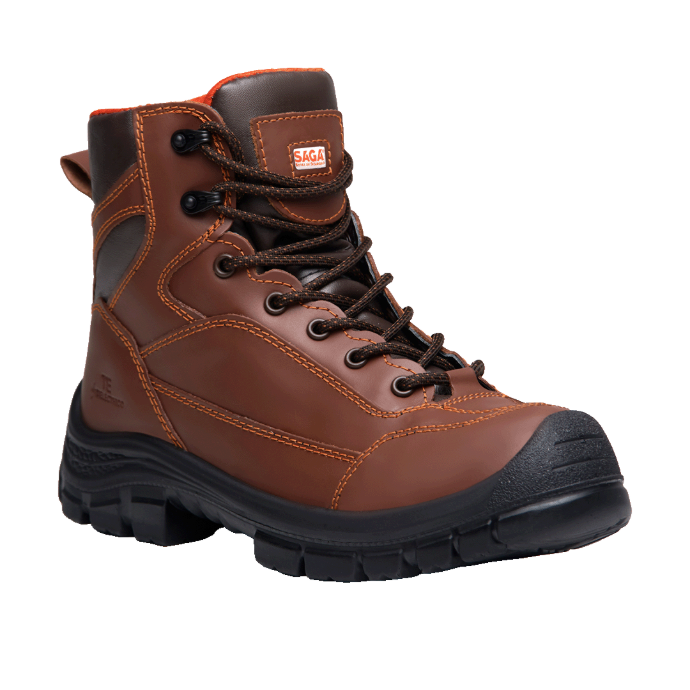 BOTA CUERO GRASO PUNTERA COMPOSITE PU BIDENSIDAD REF: 5010 TALLA 35