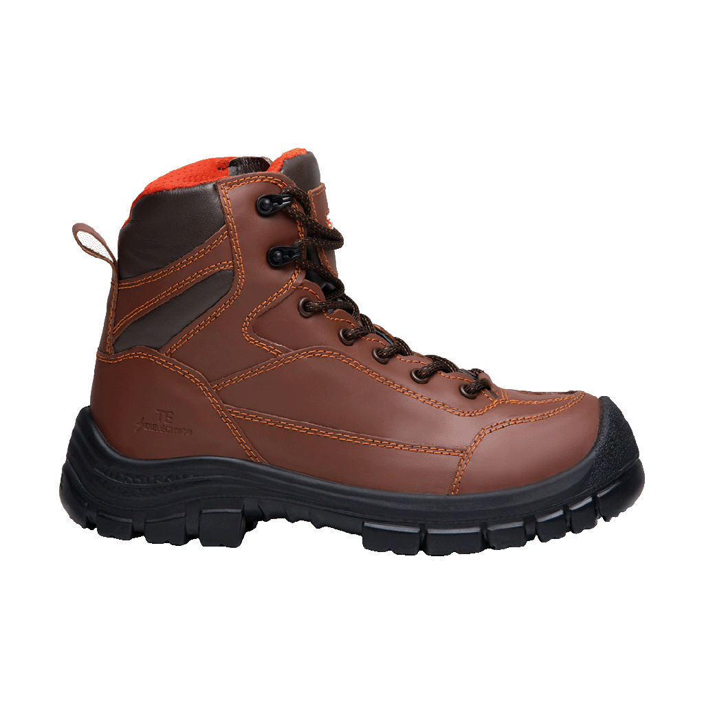 BOTA CUERO GRASO PUNTERA COMPOSITE PU BIDENSIDAD REF: 5010 TALLA 35