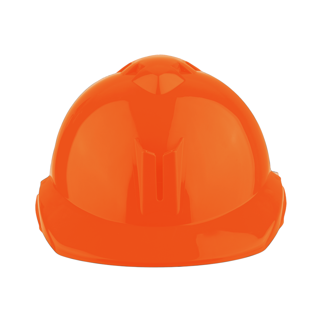 CASCO MILENIUM CLASS S/V CON PORTALAMPARA NARANJA SIN TAFILETE 903901