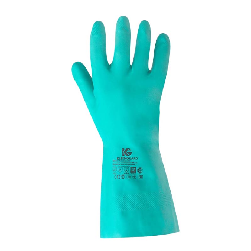 GUANTE KLEENGUARD G80 NITRILO VERDE DE 13" (15MIL) TALLA 9 REF: 30207867/856279   "R.I."