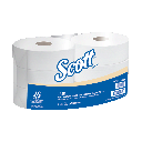 PAPEL HIGIENICO SCOTT BASIC HOJA SENCILLA BLANCO ROLLO X 500MTS (CAJA X 6 ROLLOS) REF: 30228820