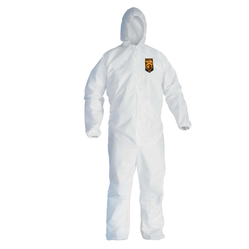 TRAJE KLEENGUARD A40 CON CAPUCHA TALLA L REF: 30179883 * DESCONTINUADO* * PRECIO HASTA AGOTAR EXISTENCIAS *