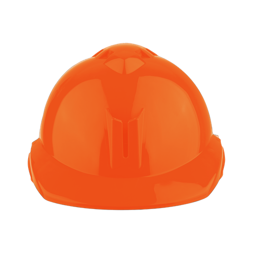 [380200250] CASCO MILENIUM CLASS S/V CON PORTALAMPARA NARANJA SIN TAFILETE 903901