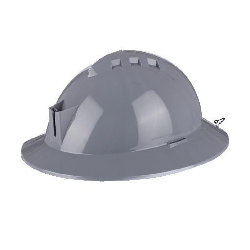 [380200252] CASCO MILENIUM CLASS S/V CON PORTALAMPARA GRIS SIN TAFILETE REF 903902