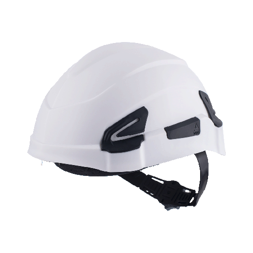 [380201152] CASCO ANDES S/V BLANCO + ARNES TEXTIL CREMALLERA + BARBUQUEJO DE 4 PUNTOS SIN MENTONERA REF 904840