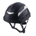 CASCO ANDES S/V NEGRO + ARNES TEXTIL CREMALLERA + BARBUQUEJO DE 4 PUNTOS SIN MENTONERA REF 904852