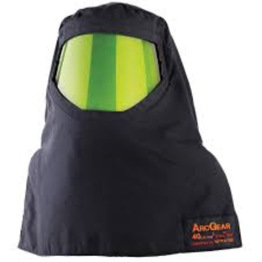 [141100005] CAPUCHA IGNIFUGA EN PROTERA 8.0 ONZ COLOR AZUL NAVY CON BROCHES