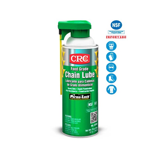 [760278040] FOOD GRADE CHAIN LUBE REGISTRO NSF X 12 ONZ REF: 10228468 "C.E."