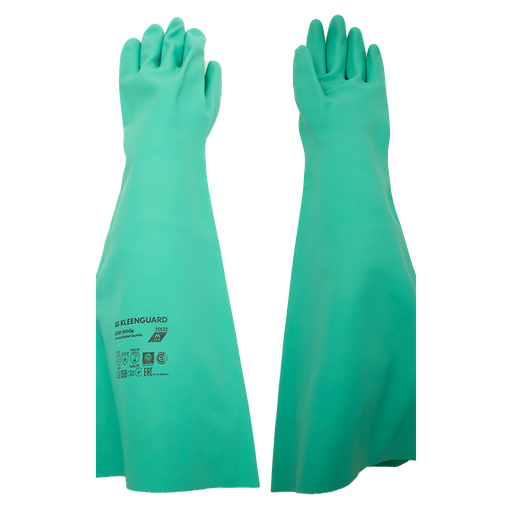 [158160102] GUANTE KLEENGUARD G80 NITRILO VERDE DE 18" (22MIL) TALLA 10 REF: 30212904/856301   "R.I."