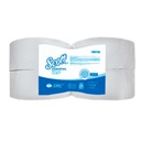 PAPEL HIGIENICO SCOTT ESSENTIAL BLANCO HOJA SENCILLA ROLLO X 400MTS (PACA X 4 ROLLOS) REF: 30226519