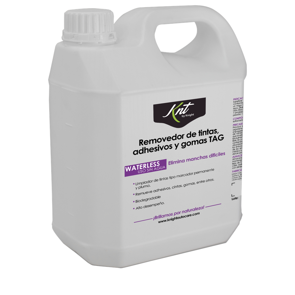 REMOVEDOR S TAG SOLVENTE X GALON KNIGHT